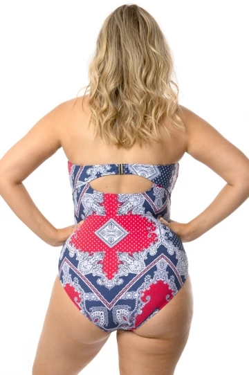 Seafolly Bandana Bay DD Cup Tie One Piece Chilli Red 2 Seafolly Bandana Bay DD Cup Tie One Piece Chilli Red - Image 2