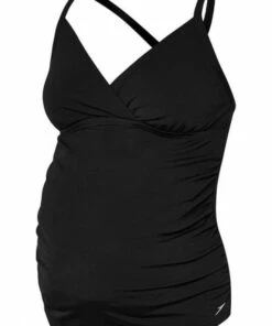 Speedo Endurance Joy Maternity Tankini Separate Black -Cheap Swimweargalore Store 22y21 0001 a 1