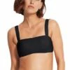 Seafolly Seaside Soiree Bandeau Bra Black