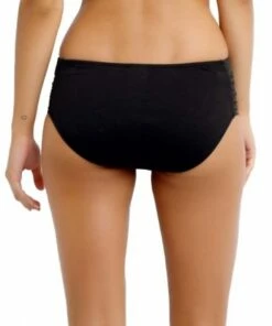 Seafolly Gathered Front Retro Pant Indigo -Cheap Swimweargalore Store 40343 065 seafolly gathered front retro pant 2 1