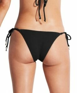 Seafolly Sea Dive Rio Tie Side Pant Black -Cheap Swimweargalore Store 40651 861 black 3 4