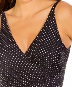 Miraclesuit Pin Point Oceanus DD Cup One Piece Black -Cheap Swimweargalore Store 6502688 pinpoint oceanus blw c 1