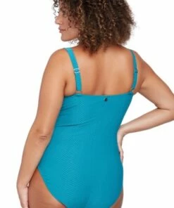 Artesands Rhapsody Botticelli Bandeau One Piece Teal -Cheap Swimweargalore Store art1724ry.460 artesands rhapsody botticelli bandeau one piece 2