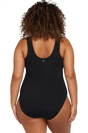 Artesands Natare Fuseli Zip Front One Piece Black 2 Artesands Natare Fuseli Zip Front One Piece Black - Image 2