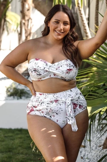 Artesands Clementine Botticelli D/DD Cup Bandeau White 5 Artesands Clementine Botticelli D/DD Cup Bandeau White - Image 5