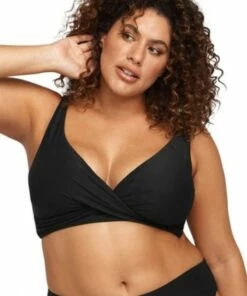 Artesands Hues Delacroix Cross Front Bra Black