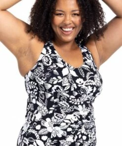 Artesands Cantata Forte Raphael E/F Cup Tankini Separate Black