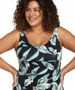 Artesands Figaro Raphael E/F Cup Tankini Separate Black