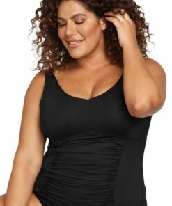 Artesands Hues Raphael E/F Cup Tankini Separate Black