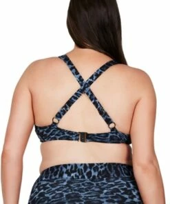 Artesands Le Blu Animale Giotto D/DD Cup Bra Blue -Cheap Swimweargalore Store art3771le artesands le blu animale giotto d dd cup bra back