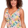 Artesands Tropo'logical Cezanne D/DD Cup Tankini Separate Yellow