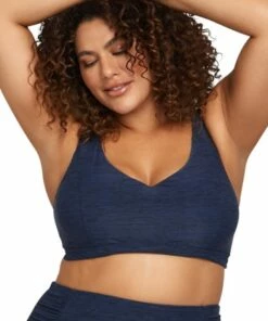 Artesands Melange Raphael E/F Cup Bra Navy -Cheap Swimweargalore Store art3777md.440 artesands melange raphael e f cup bra front