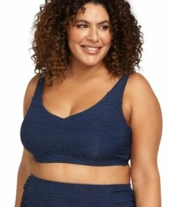 Artesands Melange Raphael E/F Cup Bra Navy