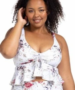 Artesands Clementine Chagall Midriff Bra White