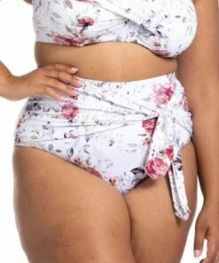 Artesands Clementine Hayes Tie High Waist Pant White