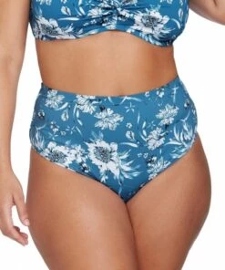 Artesands Fleur Du Champ Monet Mid Pant Cerulean