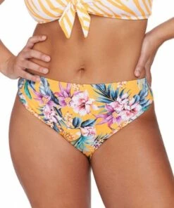 Artesands Tropo'logical Monet Mid Rise Pant Yellow