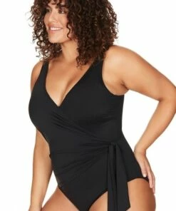 Artesands Hues Hayes D/DD Underwire One Piece Black -Cheap Swimweargalore Store artr1795p.001 artesands hayes d dd underwire one piece 3