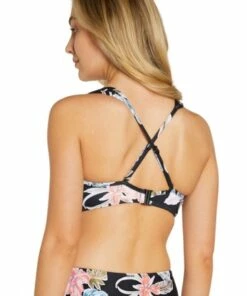 Baku South Pacific E/F Cup Underwire Bra Black -Cheap Swimweargalore Store bakb074sth baku south pacific e f cup underwire bra black back