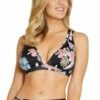 Baku South Pacific E/F Cup Underwire Bra Black