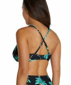 Baku Tahiti E/F Cup Underwire Bra Black -Cheap Swimweargalore Store bakb074tah baku tahiti e f underwire bra 2