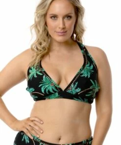 Baku Tahiti E/F Cup Underwire Bra Black