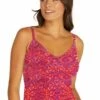 Baku Kalamata D/E Cup Underwire Tankini Separate Ruby