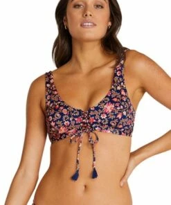 Baku Nusa Dua Lace Up Bra Midnight