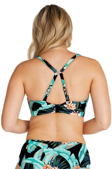 Baku Curacao E/F Cup Square Neck Bra Black 2 Baku Curacao E/F Cup Square Neck Bra Black - Image 2