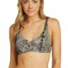 Baku Animalia Multi Fit Underwire Bra Black