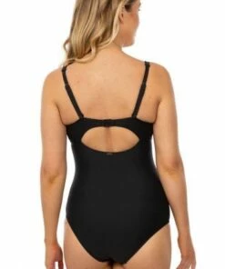 Baku Rococco Booster One Piece Nero -Cheap Swimweargalore Store bakm713rrc.003 baku rococco booster one piece 2 1 1 1 1