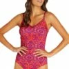 Baku Kalamata D/E Cup Underwire One Piece Ruby