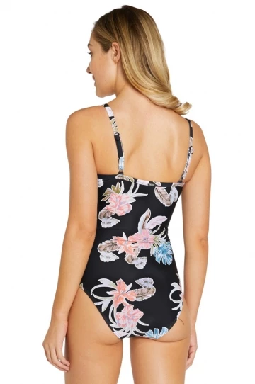 Baku South Pacific D/E Cup Underwire One Piece Black 2 Baku South Pacific D/E Cup Underwire One Piece Black - Image 2