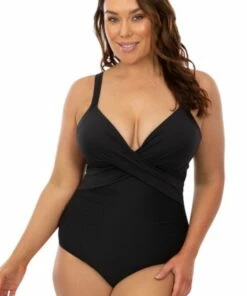 Baku Rococco D/DD Cup Moulded One Piece Nero