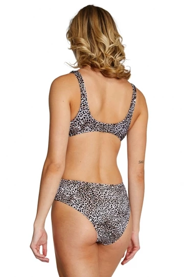 Baku Kamala Cut Out Zip Front One Piece Sand 4 Baku Kamala Cut Out Zip Front One Piece Sand - Image 4