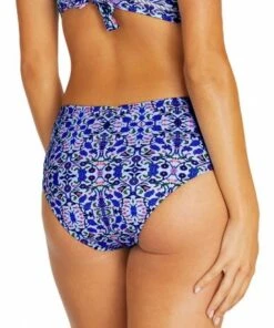 Baku Kalamata High Waist Pant Ruby -Cheap Swimweargalore Store bakp653kal.438 baku kalamata high waist pant1 1