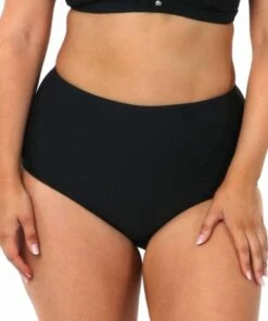 Baku Rococco Ultra High Waist Pant Nero -Cheap Swimweargalore Store bakp670rrc.003 baku rococco ultra high waist pant front 1