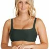 Baku Rococco D/DD Cup Square Bralette Olive
