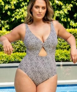 Baku Zafari Cut Out One Piece Ivory -Cheap Swimweargalore Store baku zafari jess 3