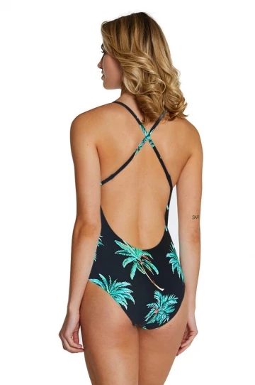 Baku Tahiti Lace Up One Piece Black 2 Baku Tahiti Lace Up One Piece Black - Image 2