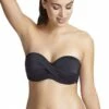 Panache Anya Riva F Cup Bandeau Black