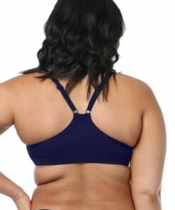 BASE Swim Sports Crop Black -Cheap Swimweargalore Store bas001 sports crop navy b v2 1