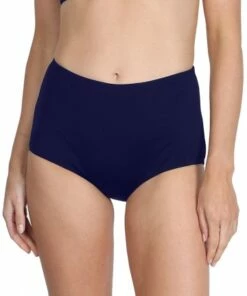 BASE Swim Sports High Waisted Pant Black -Cheap Swimweargalore Store bas004 base swim sports high waisted pant navy f 1