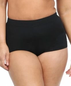 BASE Swim Sports Boyleg Black -Cheap Swimweargalore Store bas005 001 base swim sports boyleg black f 7 1