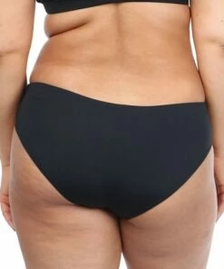 BASE Swim Plain Mid Pant Black -Cheap Swimweargalore Store bas102 001 base swim plain mid pant black b 1