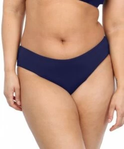 BASE Swim Plain Mid Pant Black -Cheap Swimweargalore Store bas102 plain hipster navy f 1