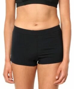 BASE Swim Plain High Waisted Boyleg Black -Cheap Swimweargalore Store bas105.001 base swim plain high waisted boyleg 1 1 1