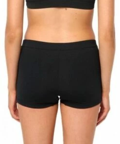 BASE Swim Plain High Waisted Boyleg Black -Cheap Swimweargalore Store bas105.001 base swim plain high waisted boyleg 2 1 1