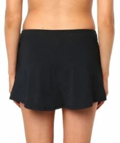 BASE Swim Plain Skirted Pant Black -Cheap Swimweargalore Store bas106.001 base swim plain skirted pant 3 2