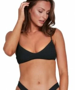 Billabong Summer High V Neck Bralette Banana -Cheap Swimweargalore Store bil6503738.001 billabong summer high v neck bralette front 1